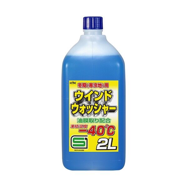 寒冷地用ウインドウォッシャー液 460mm×343mm×275mm 2L 12-002 12個