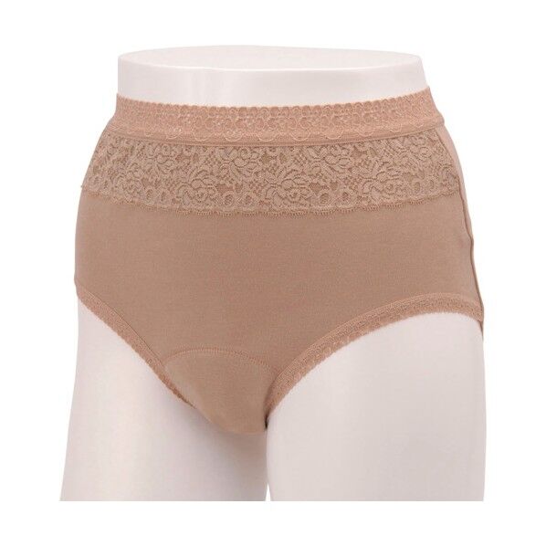 軽失禁用ショーツ ソフラピレンショーツ モカ/Lヒップ92~100cm 102584 1枚