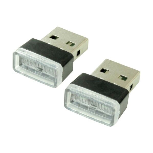 USBインレットキャップ ブルーライト 2個セット 32-05813 2S