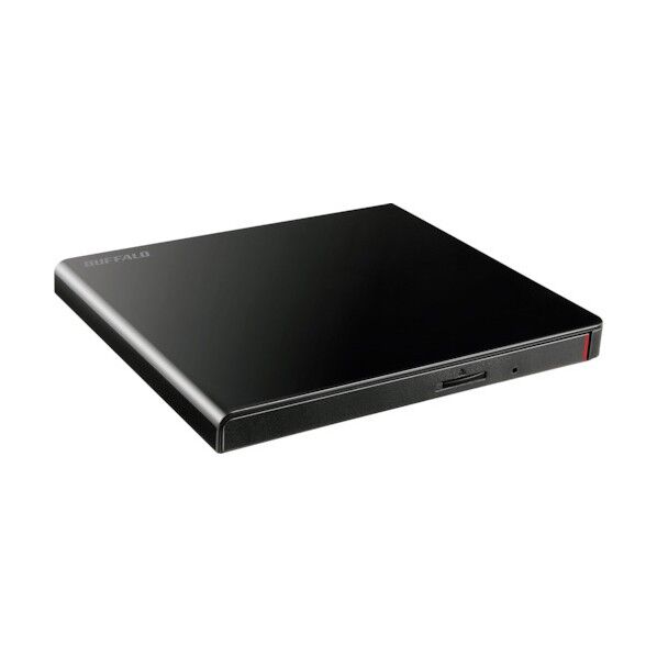 USB2．0対応 ポータブルDVDドライブ 書込ソフト添付 ブラック
