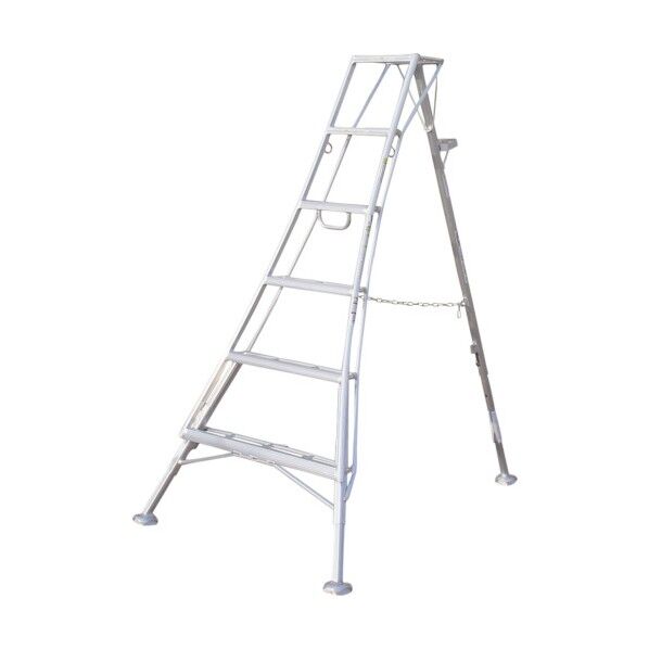 アルミ三脚脚立ピン式3本伸縮タイプアルステップ