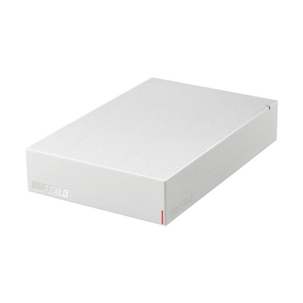 USB3.2(Gen.1)対応外付けHDD 4TB ホワイト HD-LE4U3-WB 1点