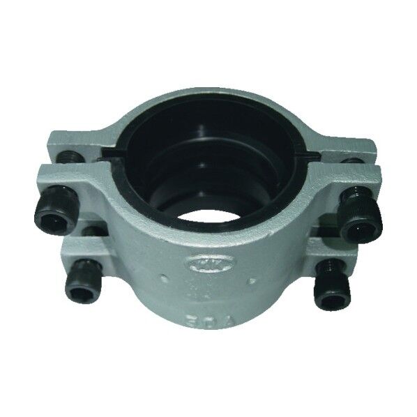 鋼管用圧着ソケット(継手部・直管部兼用型)