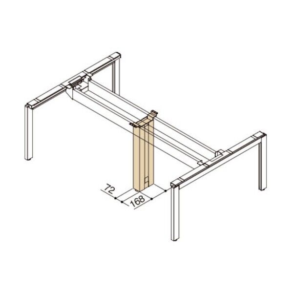 FREI(オプション)オープン脚タイプ専用オプション FRL-追加配線脚 LBK 175412 1点