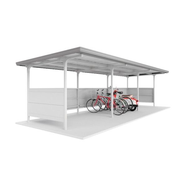 自転車置場 BFX-25SL 豪雪型 BFX-25-GA0257 1点