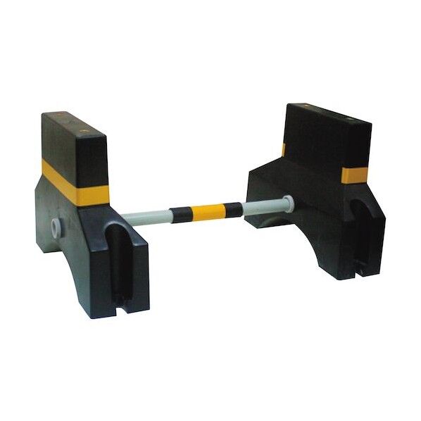 【ホース格納箱用】コンクリート架台(1本用・2本用・3本用兼用) 樹脂カバー付 24KN00X 1台