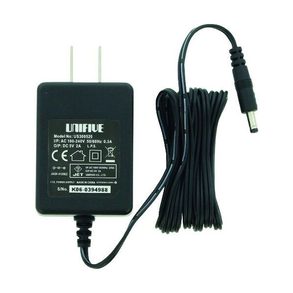 デジタルマノメーター DM-100S用オプションACアダプター 1個