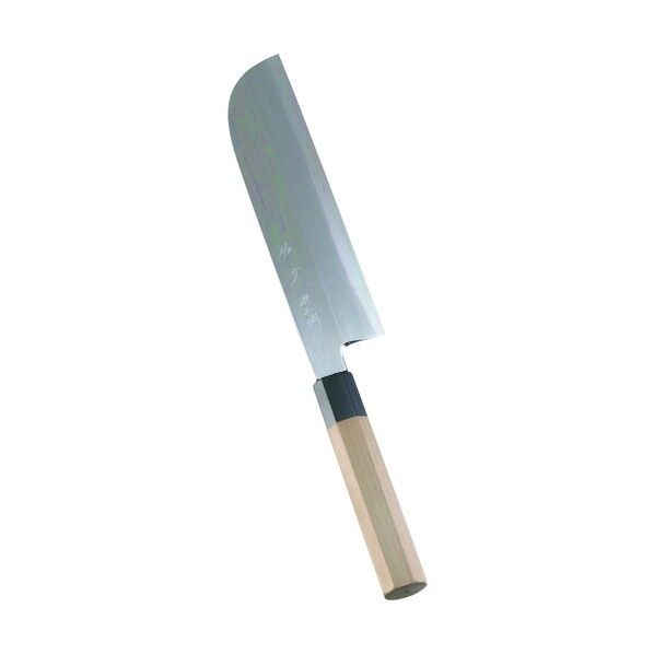 SA佐文 銀三鏡面仕上 鎌型薄刃 24cm ASB43024 1個