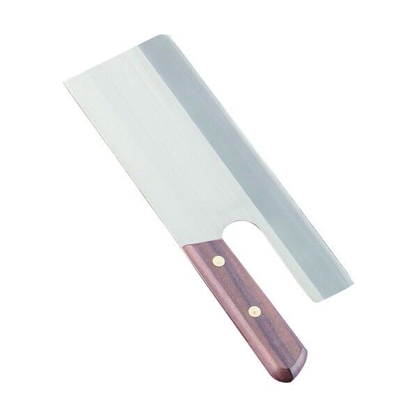 ローズ柄全鋼 麺切庖丁 24cm AMV2224 1個