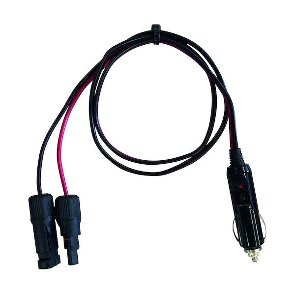 ポータブルパワーステーション用シガーソケット充電ケーブル