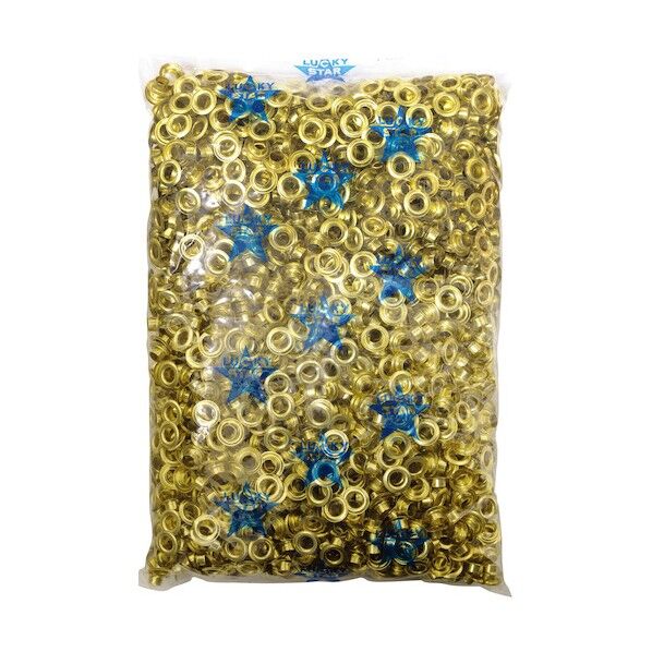 両面ハトメ 真鍮製(袋入り)