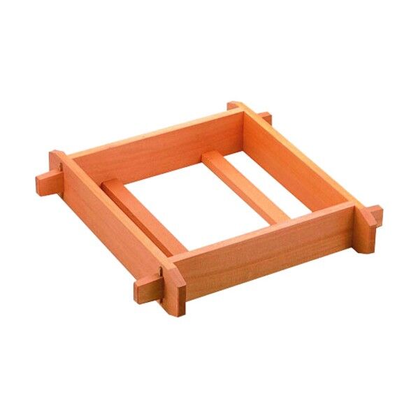 木製 角セイロ 浅口(サワラ材)