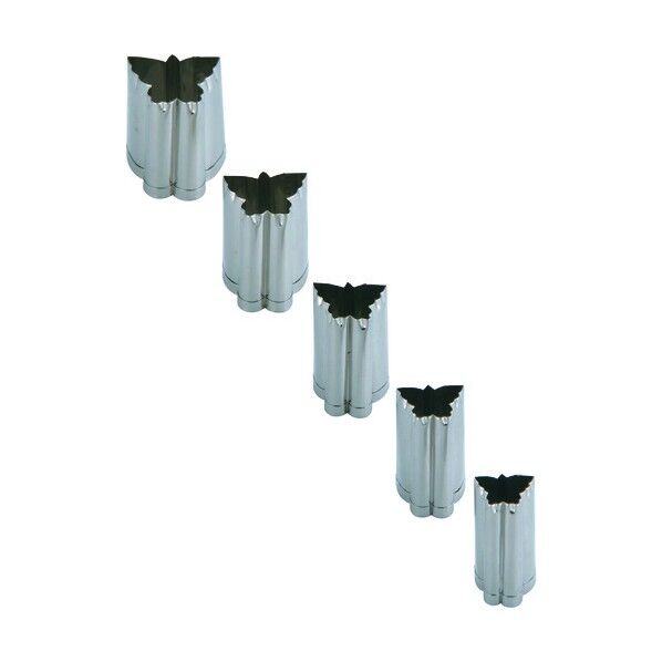 SA18-8手造り業務用抜型(5ヶ組)蝶