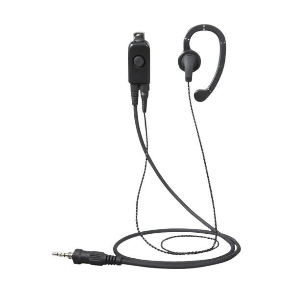 イヤホン付タイピンマイク 166 x 108 x 24 mm EK313107 1箱