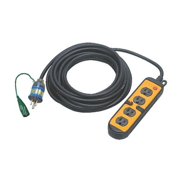 マルチタップ延長コード 単相100V コンセント4ツ口