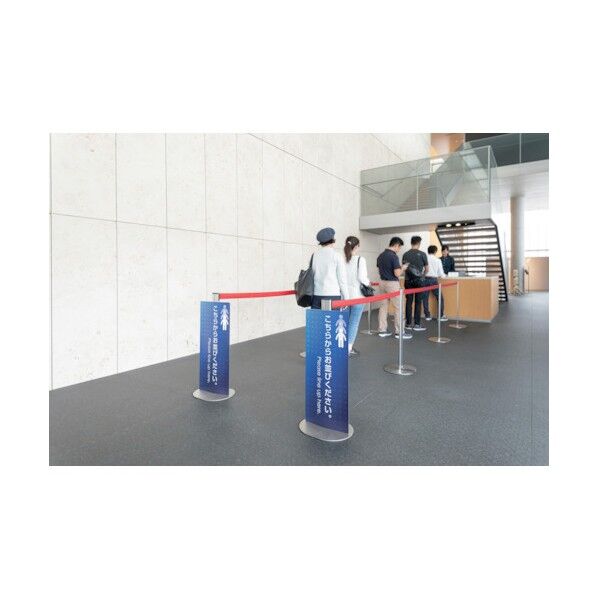 ガイドポール用サインロータイプ