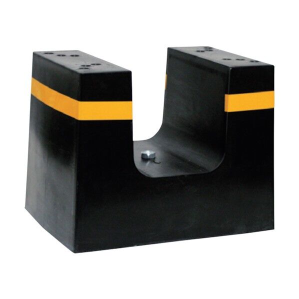 10型1本用 『B-1』『C-1』消火器ボックス(格納箱)用 コンクリート架台(単体) ブラック 25KNB1X 1台