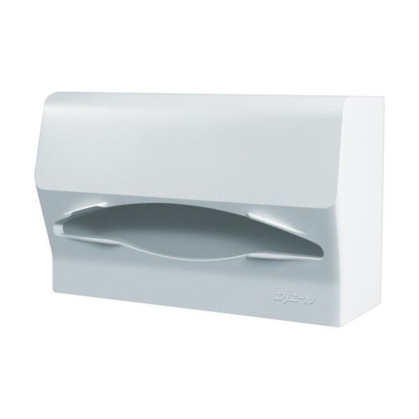 エリエールディスペンサー swing 中判・小判兼用 ホワイト 高さ140×幅254×奥行107mm 793927 1点
