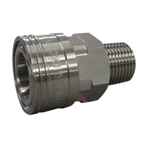 クイックカップリングTS (めねじ取付用ソケット・ステンレス製)