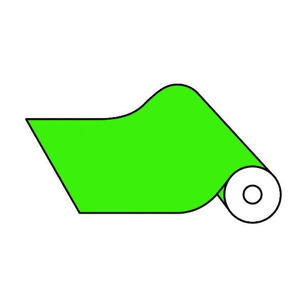 カッティング粘着シート カッティングシート‐421G 屋内用 緑 450mm×12m 230107 1本