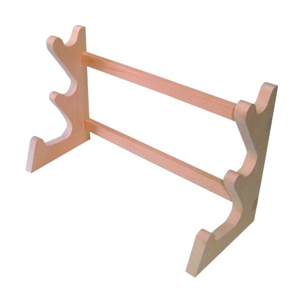 木製 卓上麺棒掛 3段 AMV2601 1個