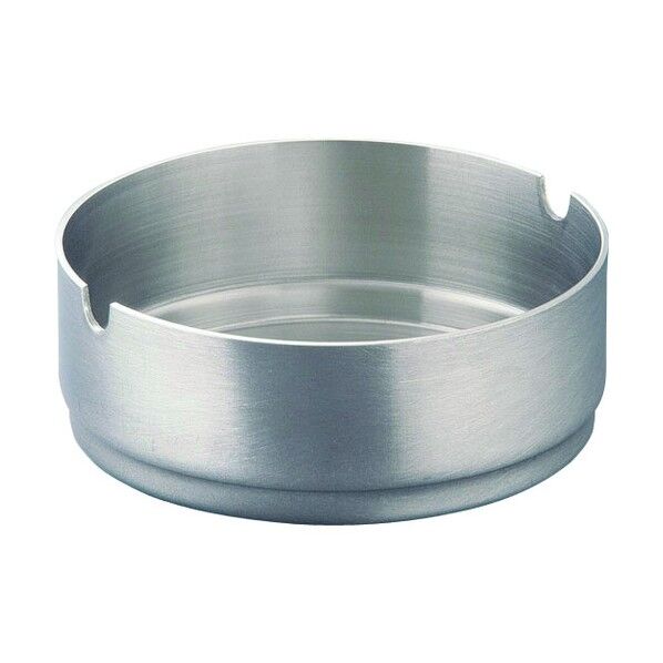 フラット ステンレススタッキング丸灰皿 7cm PHIL501 1個