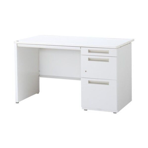 デュエナ Sタイプ 片袖机(パネル脚)B4-3段タイプ DUS7-127-B3P SW/OW