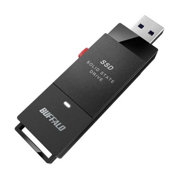 USB3.2(Gen1) ポータブルSSD 250GB スティック型 SSD-PUT250U3-BKC 1点