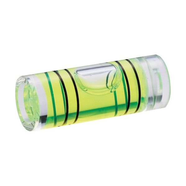 4本線円柱気泡管L25 φ9.5X25mm L25-4L 1個