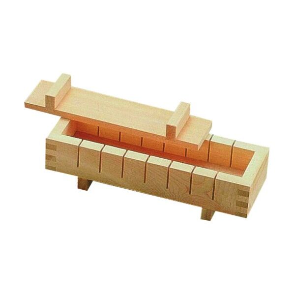 木製 押し寿司 八ッ切(白木) BSS23 1個