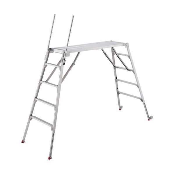 ハセガワ 可搬式作業台 ダイバキング 手ががり棒付 DUK-18SXA 1個