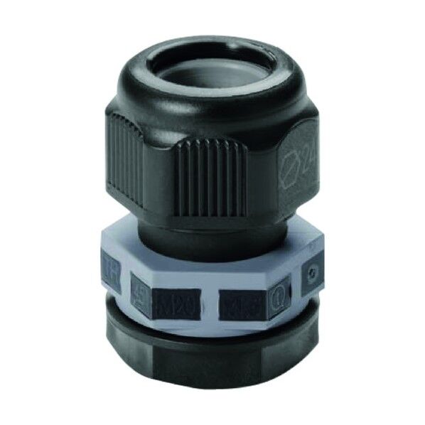 シームレス型ケーブルグランド ブラック/グレー THA452-25B 1点