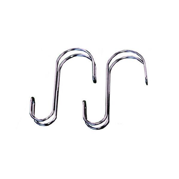 横ブレ安定S字フック 小 ステン 95345 2本