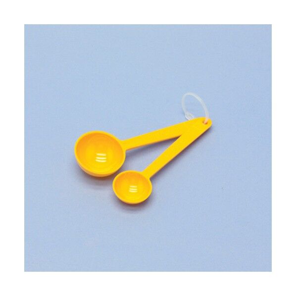 キッチンスプーン イエロー 210410 2本