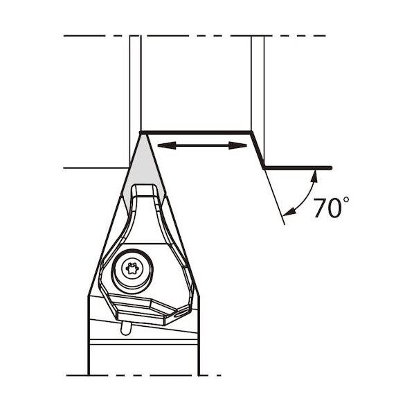 ホルダ- THC14936 DVVNN2525M-16JCT 1点