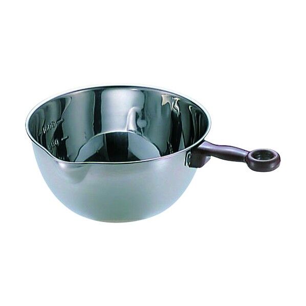 18-8手付片口ボール 目盛付 ABC18001 1個