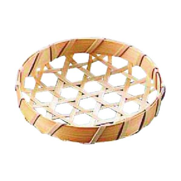 竹製 珍味籠 ミニ丸8(浅型) XOI0801 10個