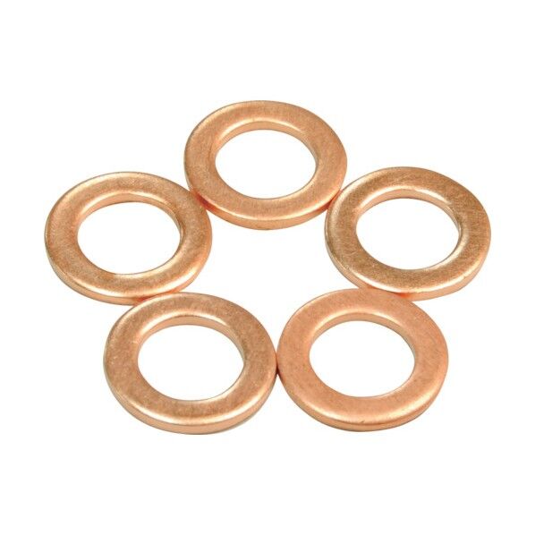 銅ワッシャー M6 5枚入 26-10335 5袋