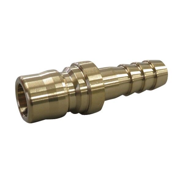 クイックカップリングTS (ホース取付用プラグ・真鍮製)