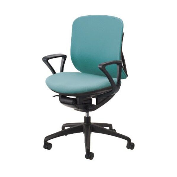 YERA クロスカバータイプ/背座同色 ローバック リング肘 ランバーサポート無し イエローグリーン