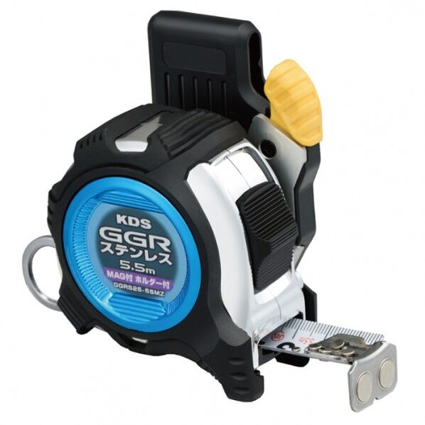 GGRステン25巾5.5mマグ厚爪ホルダー付 校正証明書+トレサ付(171070)