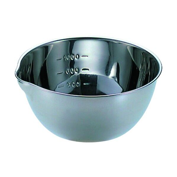 18－8手なし片口ボール 目盛付 ABC19001 1個