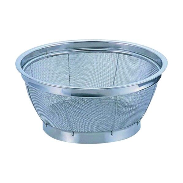 TKG ステンNEWマンモス浅型ざる 18cm AZL4318 1個