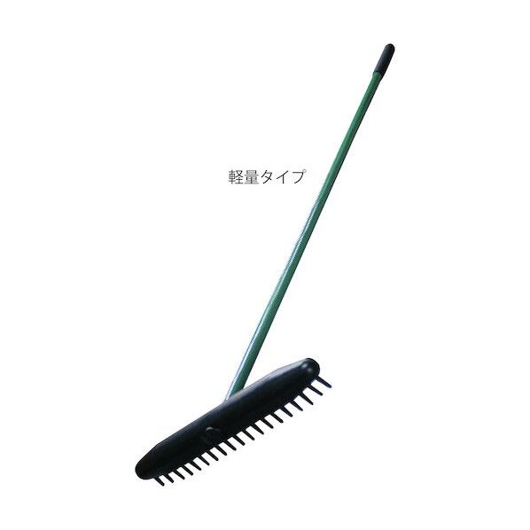 樹脂製(柄 アルミ製)バンカーレーキI型(軽量タイプ) I型 54BR01A-12P 12個