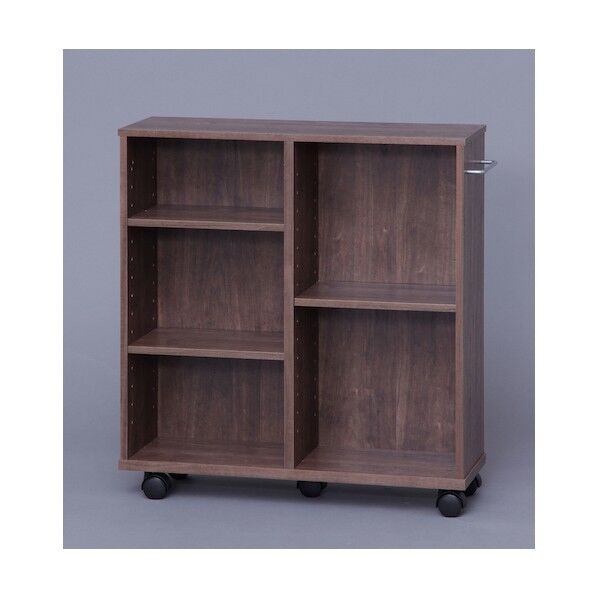 収納カート ブラウン 600×200×650mm SYR-6020 1個