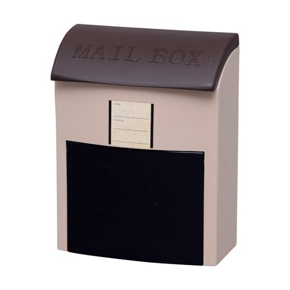 ネット通販ポスト ブラウン/ベージュ 310×162×394mm
