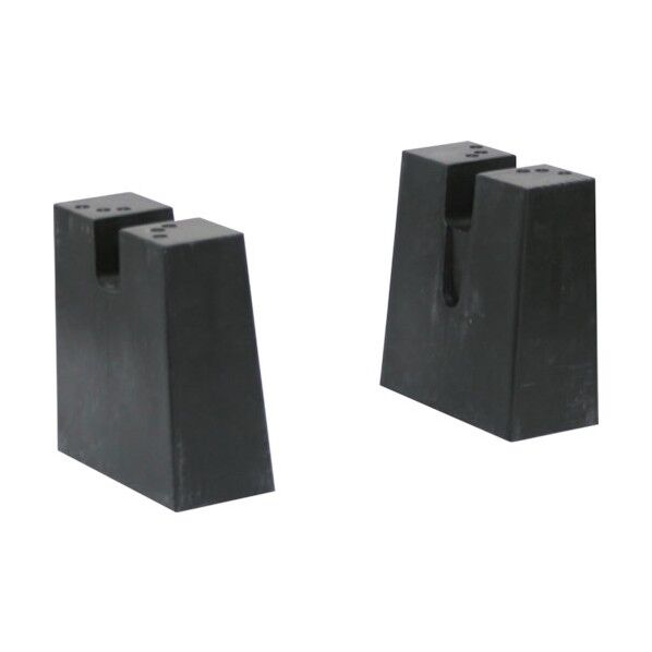 20型2本・3本用 『A-2』『A-3』消火器ボックス(格納箱)用 コンクリート架台(単体) ブラック 25KNA23X 1台