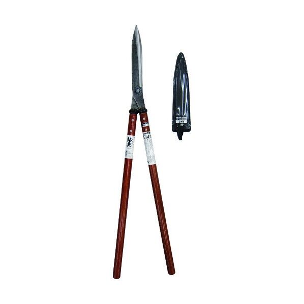 刈込ハサミ 安来鋼付止ナシ 430mmコブ付和釘樫