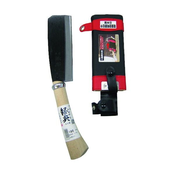 地型ナタ鋼付 コブ付柄