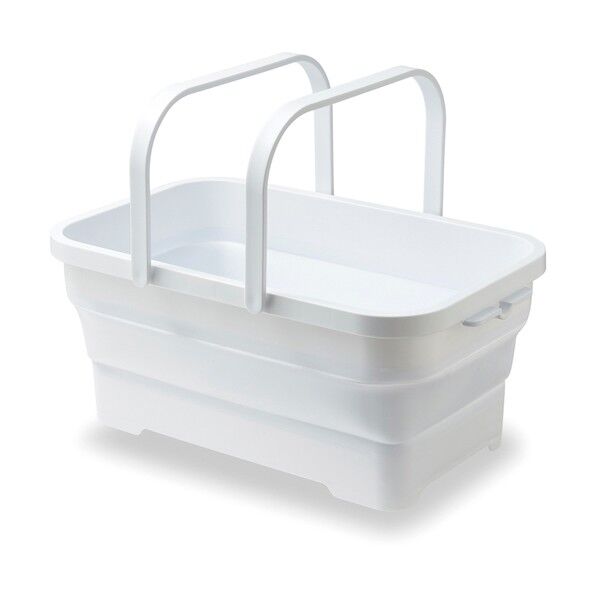 ソフトバスケット15L ホワイト 15L I-581 1個